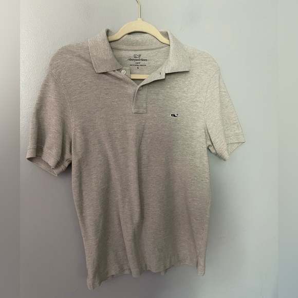 Vineyard Vines Other - Vineyard Vines gray whale slim fit polo S